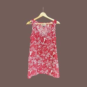 Patagonia Pataloha Sundress | Red Floral Cotton | Size 8 | Vintage